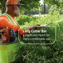 Husqvarna 967945101 525HE4 22- Inch Professional Gas Hedge Trimmer