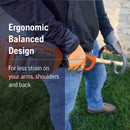 Husqvarna 970531208 110iL FLXi 40V Battery Powered Cordless String Trimmer, 4 Ah Battery and Charger Included