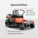 Husqvarna 970729905 Z242F 42 Inch, 21.5-HP Kawasaki V-Twin Engine, Hydrostatic Transmission, Zero Turn Lawn Mower