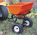Husqvarna 588182902 588182902 85 Lb. Tow Behind Spreader with Hitch Pin, Tractor and Zero Turn Riding Mower Attachments