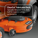 Husqvarna 970459001 Z254F Zero Turn Lawn Mower, 24-HP Kawasaki V-Twin Engine, Hydrostatic Transmission, 54-Inch Riding Mower (2-3 Acres)