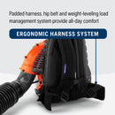 Husqvarna 965877502 350BT Gas Leaf Blower, 50.2-cc 2.1-HP 2-Cycle Backpack Leaf Blower with 692-CFM, 180-MPH, 21-N Powerful Clearing Performance