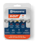 Husqvarna 597469556 X-Cut S93G 16 Inch Chainsaw Chain Replacement, 3/8" Mini Pitch, .050" Gauge, and 56 Drive Links