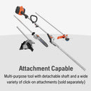 Husqvarna 970796101 122LKH Hedge Trimmer, 21.7-cc 2-cycle Attachment Capable