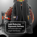 Husqvarna 970499101 580BTS 75.6-cc 2-cycle 1000-CFM 220-MPH Gas Backpack Leaf Blower