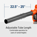Husqvarna 952711925 125B 28-cc 470-CFM 170-MPH Gas Leaf Blower
