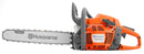 Husqvarna 970613250 455 Rancher Gas Chainsaw, 55-cc 3.5-HP, 2-Cycle X-Torq Engine, 20 Inch Chainsaw with Automatic Oiler, For Wood Cutting, Tree Trimming and Land Clearing
