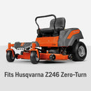 Husqvarna 547848301 Twin Bagger for ZTRs with 46 Inch Stamped Decks