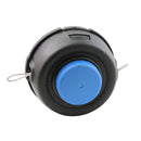 Husqvarna 537388101 537388101 Universal T35 Tap Advance String Trimmer Head for Straight Shaft Trimmers, Universal Weed Eater Head Prewound with .095-Inch Trimmer Line, Blue/Black