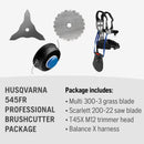 Husqvarna 967637905 545FR 45-cc 2-cycle 19.3-in Straight Shaft Gas Brushcutter